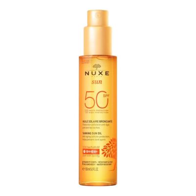 NUXE Sun Huile Solaire Bronzante SPF50