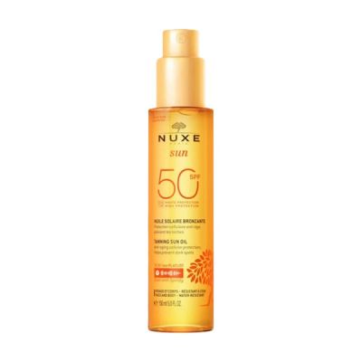 Huile bronzante NUXE SUN - SPF50 - 150ML