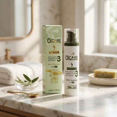 OLCARE Crème Éclaircissante Dépigmentante Express SPF 30