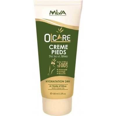 Olcare Crème Pieds 100 ml - Hydratation Intense | Boticinal