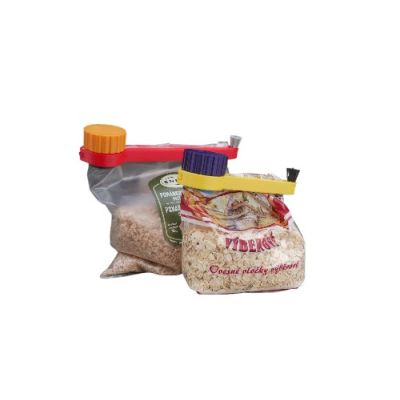 Serre sac plastique (2 pièces)