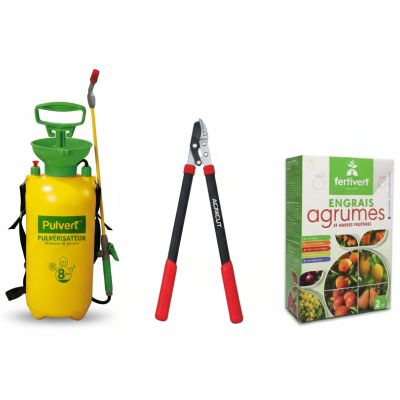 Pack Arbres 2 Fertivert - Pulvérisateur + Elagueur + Engrais