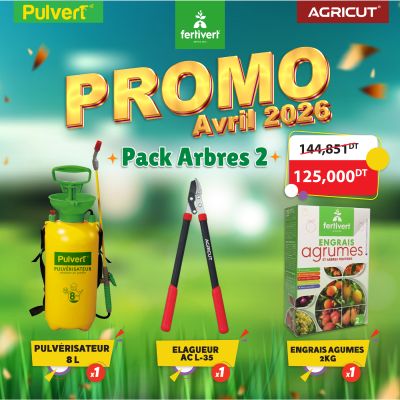 Pack Arbres 2 Fertivert - Pulvérisateur + Elagueur + Engrais