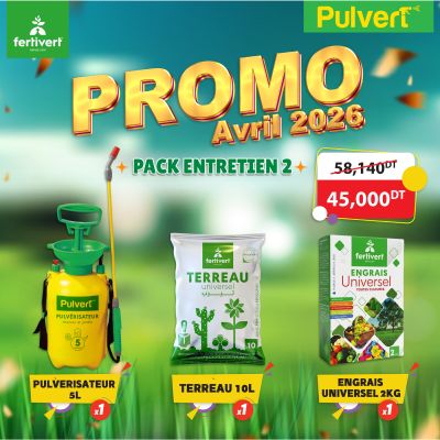 Pack Entretien 2 - Pulvérisateur + Terreau + Engrais