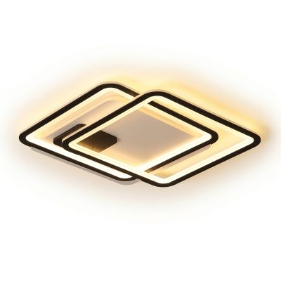 Plafonnière LED 48W 3 CCT Blanc/Noir - Prix... | Arkan.tn
