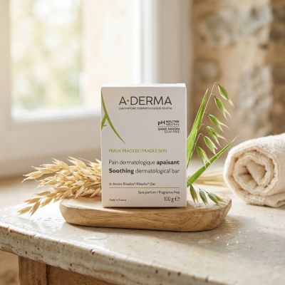 A-DERMA Pain Dermatologique au Lait d'Avoine 100G