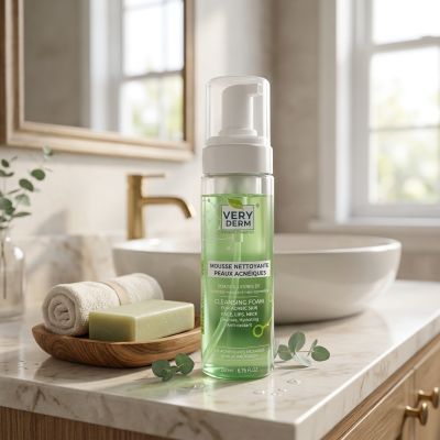 Pain Dermatologique Acné 100g - Very Derm - Nettoyant Visage