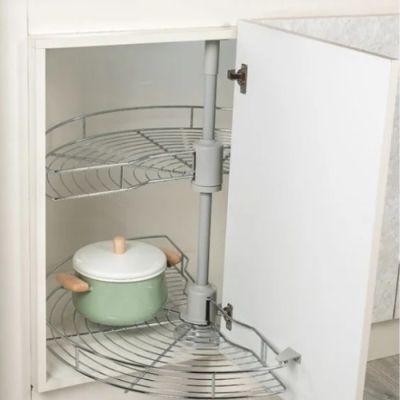 Panier 2x1/2 Lune Tournant - S-3011-C - D740 mm