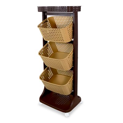 Tour de Rangement Multi-Usage "Pantry" – 4 Niveaux