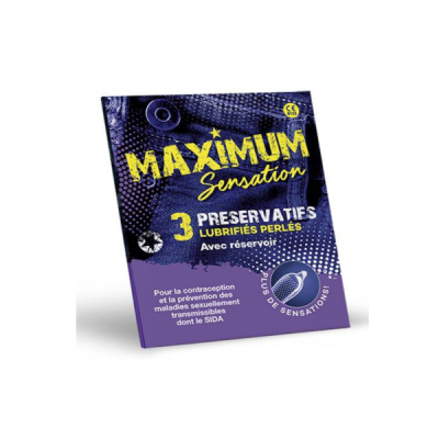 Préservatifs MAXIMUM SENSATION - B-3