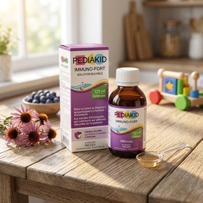 PEDIAKID Immuno-Fort Solution Buvable Défenses 125 ml