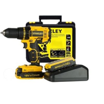Perceuse-visseuse à percussion STANLEY SBH20 - Sans Fil 18V Sans Charbon Garantie 2 Ans