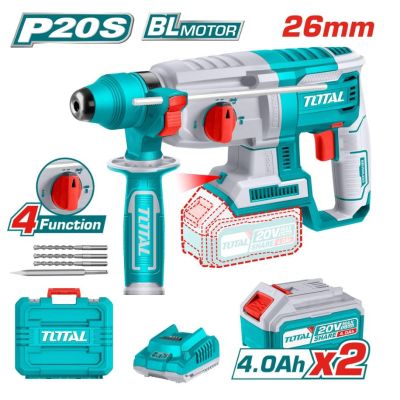 Marteau Perforateur 850W 20V 4 AH -TOTAL-