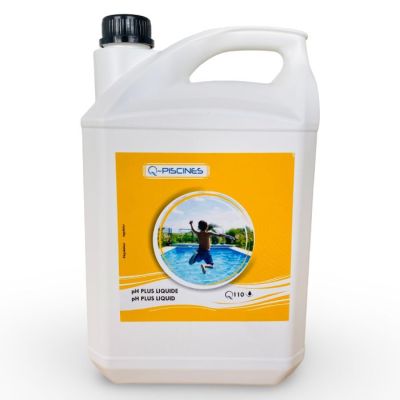 pH Plus liquide Q-Piscines 5 L - Correcteur d’alcalinité