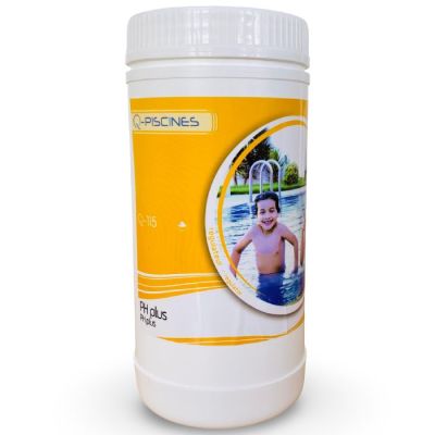 pH Plus poudre Q-Piscines 1,25 kg - Correcteur d’alcalinité