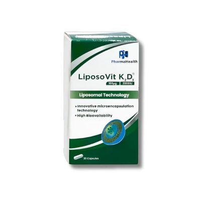 Complément PHARMAHEALTH LIPOSOVIT K2 D3 - B/30