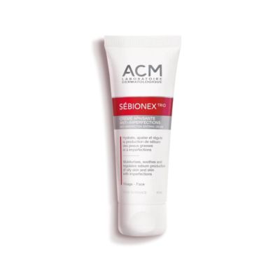 Crème apaisante anti-imperfections ACM - Sébionex trio