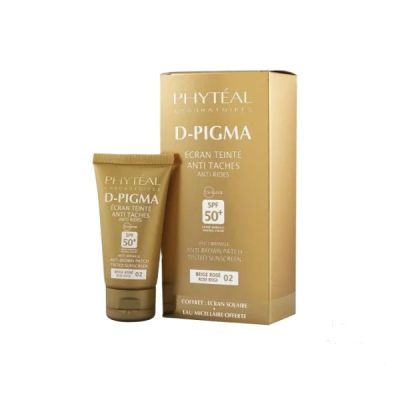 Écran teinté PHYTEAL DPIGMA - Beige rosé SPF50+
