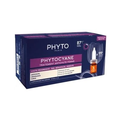 Traitement antichute PHYTOCYANE - Femme - 12 x 5ML