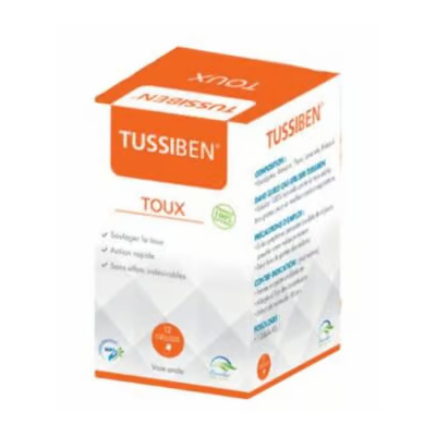 Tussiben Toux Gélules - Tussiben - Soulagement Respiratoire