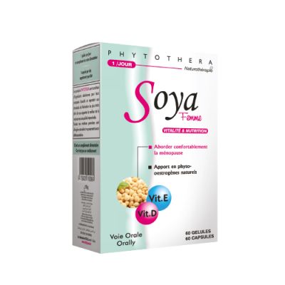 Complément Soya Femme Phytothéra - 60 Gélules