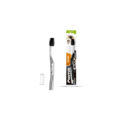 Brosse à dents PIERROT BAD ACTIVE CHARCOAL - Réf. 70
