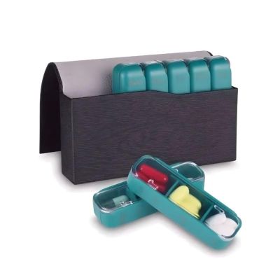 Pilulier mini book ANYCARE - noir