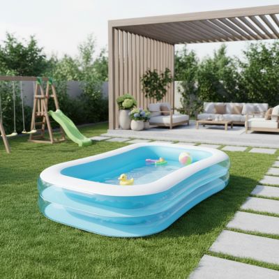 Piscine Gonflable Family INTEX - 770 L - 262 x 175 cm
