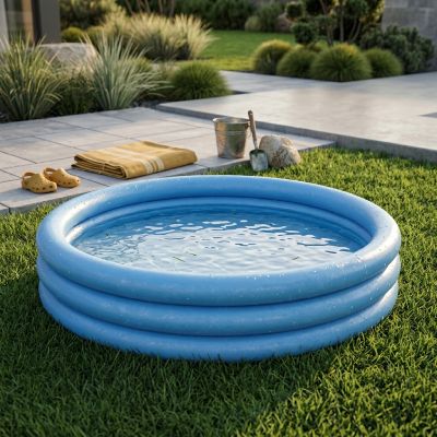 Piscine gonflable Intex - 147x33 cm - Blue