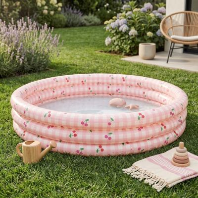 Piscine gonflable Intex - Cherry Pool - 147 x 147 x 33 cm