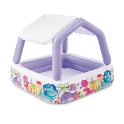 Piscine gonflable Intex - ombrelle - 157x157x22 cm