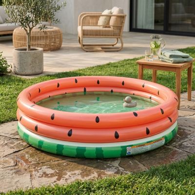Piscine gonflable Intex - pastèque - 168x38 cm