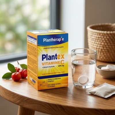 Plantex Vitamine C Boîte de 12 - Tonus & Immunité