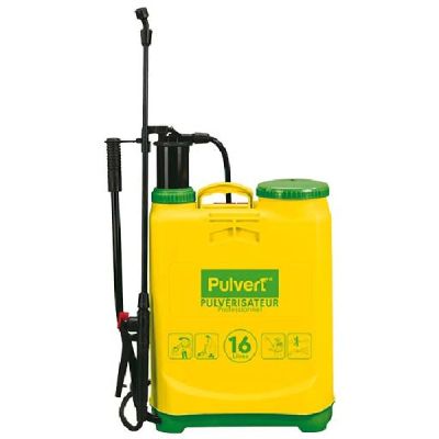 PULVIRISATEUR 16L A DOS EN PE VERT/JAUNE PULIVERT