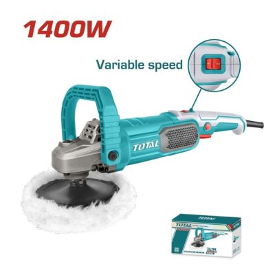 Ponceuse Lustreuse TOTAL - TP11418018 - 1400W - 180 mm