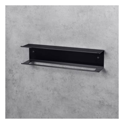 Porte Serviette Pody - POD-PS3 - Acier inoxydable - Noir
