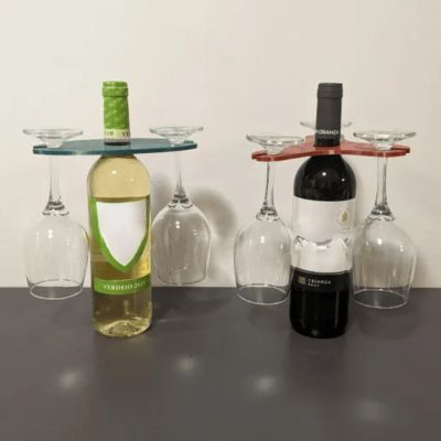 Porte-verre à vin : 2, 3 et 4 verres