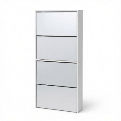 Porte Chaussures – MDF Stratifié – 134 x 63 x 17 cm