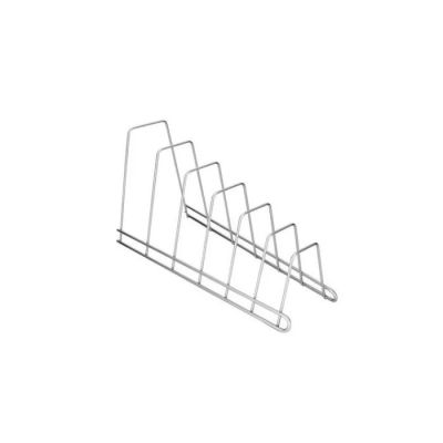 Porte couvercles à poser - 34 x 15 x 18 cm - Gris  