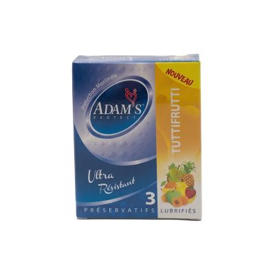 Préservatifs ADAMS PROTECT - Tutti Frutti - B-3