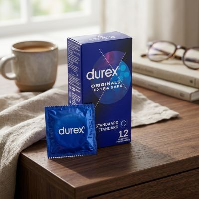 Préservatifs Durex Extra Safe - Boîte de 12 - Protection Optimale