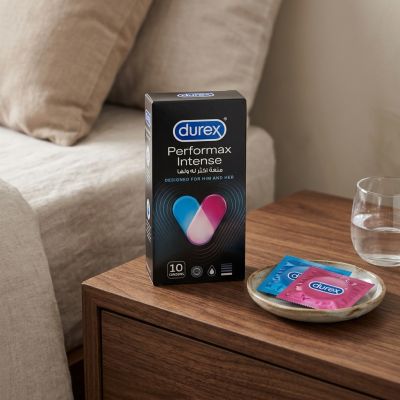 Préservatifs Durex Performax Intense - Boîte de 10