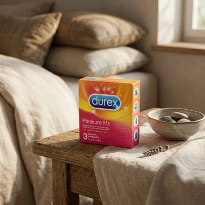 DUREX Pleasure Me Préservatifs Boîte de 3