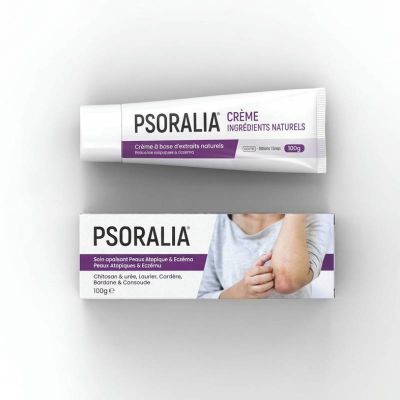 Psoralia Crème 100g - Soin Apaisant Peaux Atopiques & Eczéma