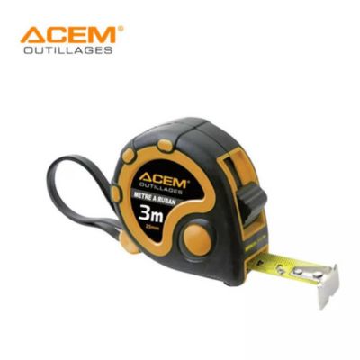 Mètre Ruban Rond ACEM 3mx16mm - Prix Tunisie | Arkan.tn