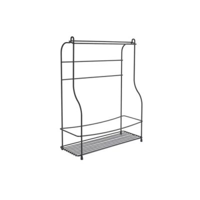 Rack de stockage avec porte-rouleau LAVA 36.08.55 - 3 x 12 x 42 cm 