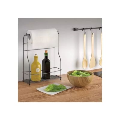 Rack de stockage avec porte-rouleau LAVA 36.08.55 - 3 x 12 x 42 cm
