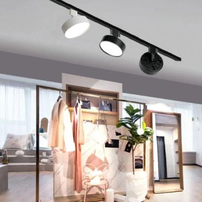Projecteur led sur rail - 24W - Lumière Blanc Chaud (3000k) - Lumix