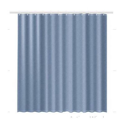 Rideau de douche polyester - Texture bleue