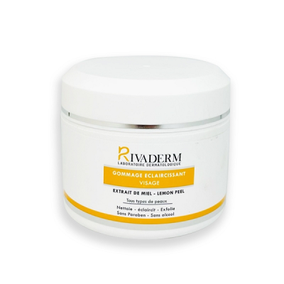 Gommage visage RIVADERM - Éclaircissant - 150ML